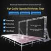 Foldable Wedding Tabletop Stage Truss with Quick-Install, Stainless Steel