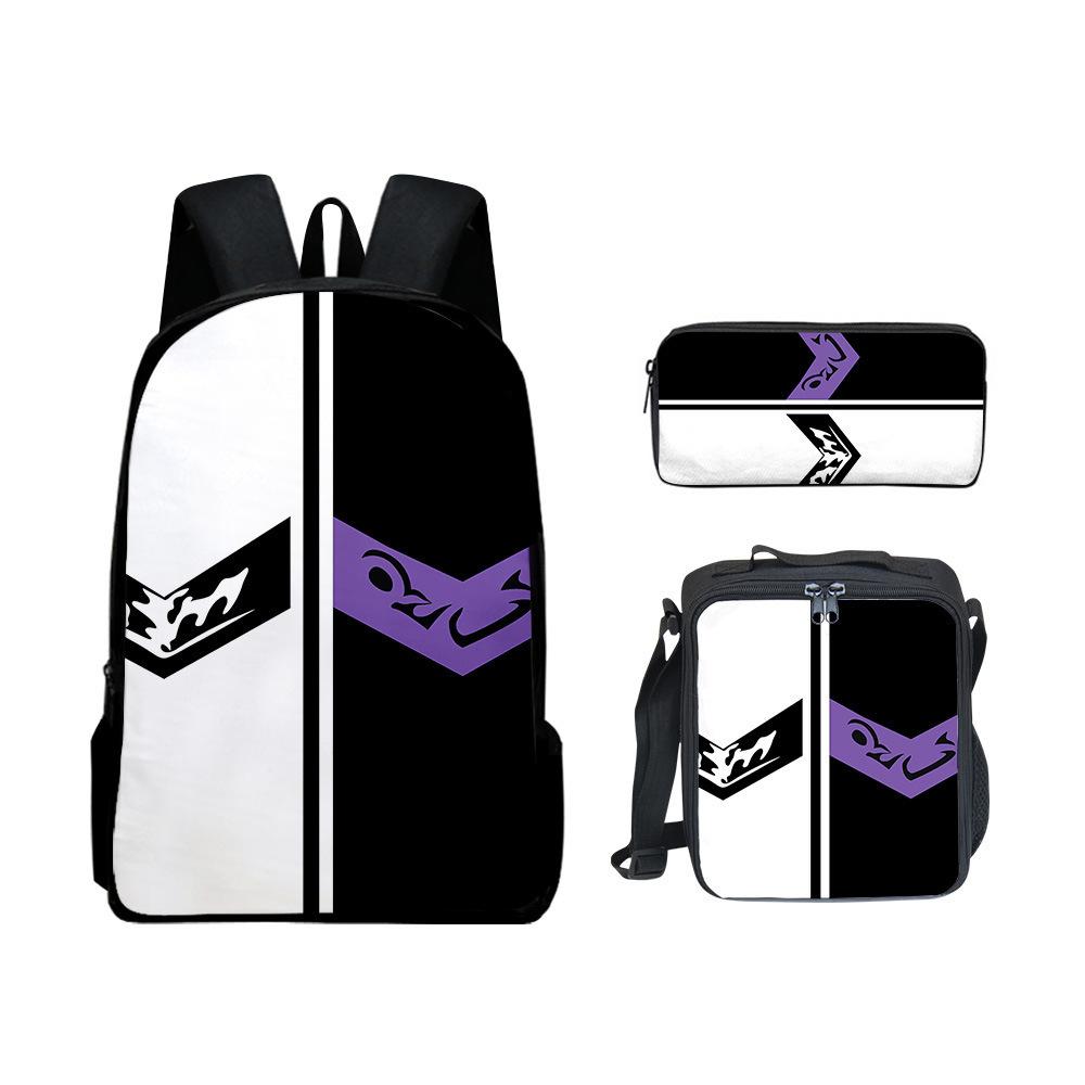 Classic Popular Novelty Funny Kamen Rider 3D Print 3pcs/Set pupil School Bags Laptop Daypack Backpack Lunch bag Pencil Case