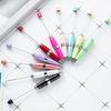 6x 1.0mm Writing Pen Beadable Ballpoint Pen Creative DIY Beaded Pen for Student