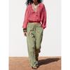 Za2025 Spring New Women Clothes Versatile Comfortable Slimming High Waist Wide Leg Casual Trousers 4745024 515