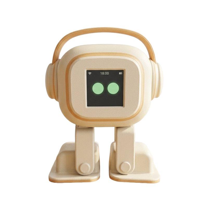 ABUO-EMO Robot Singing Dancing AI Chatbot Robot Smart Emotion Perception Emoji Display Touch Interaction AI Companionship Pet