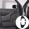 Glossy Piano Black Interior Door Handle Trim Sticker For Nissan Frontier 05-21
