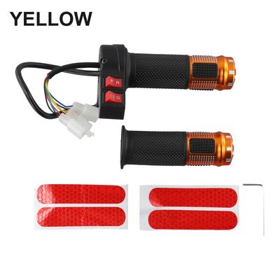 Gasgriff Lenker Zubehör Aluminiumlegierung Gummibeschläge Griff