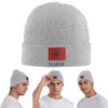 Morocco Flag Warm Knitted Cap Winter Knit Bonnet Hat Skullies Beanies Hip Hop Caps for Unisex