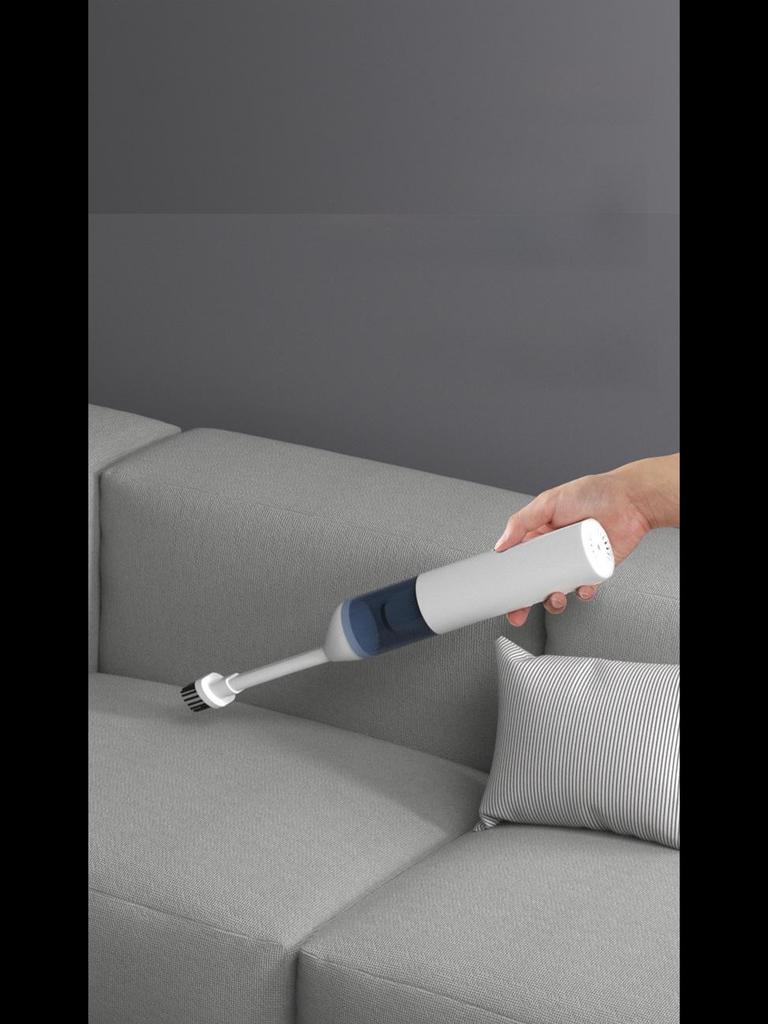 Compact Rechargeable Handheld Wet/Dry Car Vacuum Cleaner with Powerful Suction