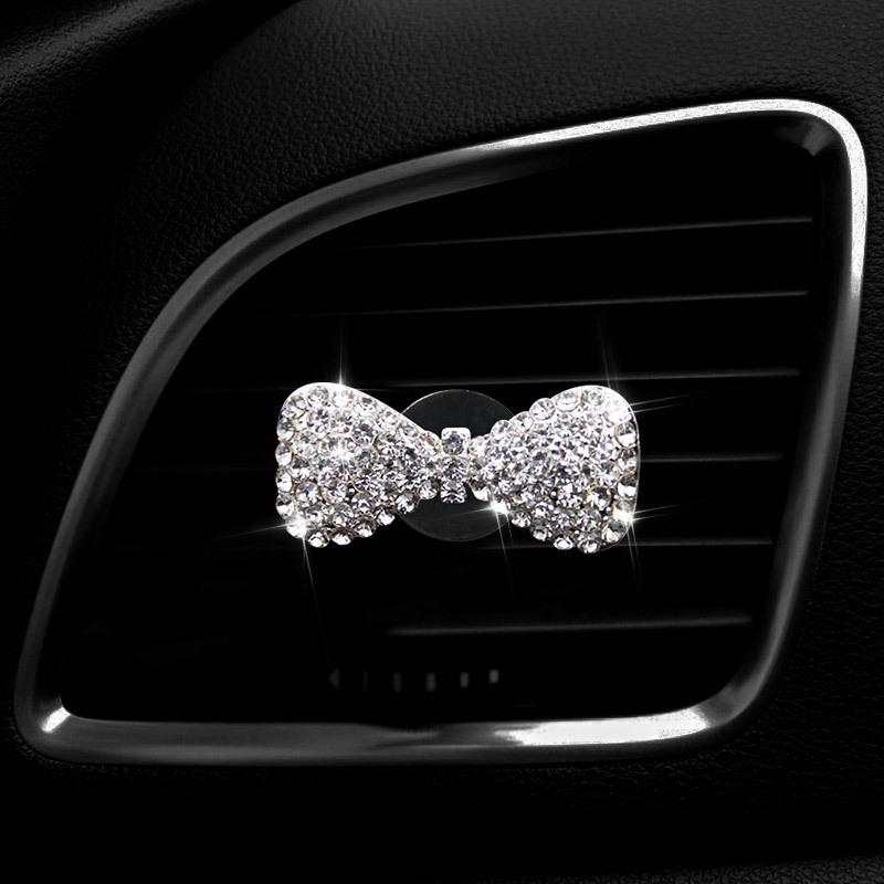 Rhinestone High Heels Car Vent Aromatherapy Clip – Stylish Car Interior Perfume Ornament
