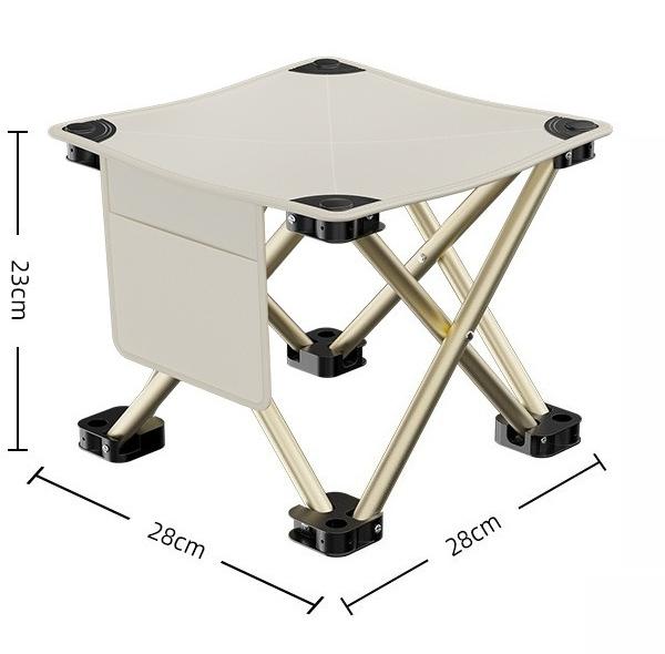 New Creative Outdoor Maza Foldable Stool Portable Fishing Chair Lightweight Folding Chair Camping Chair Stool Picnic Small Stool