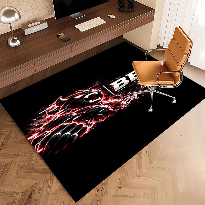 Car B-BBS Print Area Rug - Soft,Washable Non-Slip Indoor Mat,Living Room,Home Office Decorative Rug