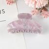 Elegant Multi-Color Acetate Hair Clip - Jelly Shark Grip for Women