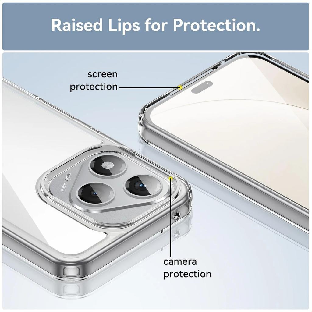Phone Case For Honor 400 Lite , Clear Transparent Phone Case Cover For Honor 400 Lite