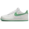 Nike Air Force 1 Slip Resistant Abrasion Resistant Low Top Skateboard Shoes Men's White Green FJ4146-102(Team217-)