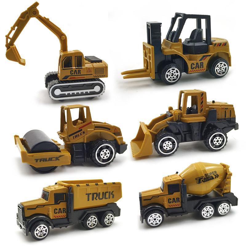 Mini Excavator Keychain Rustproof Alloy Construction Vehicle Pendant Creative Bag Ornament for Construction Lovers