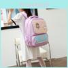 Adorable Cartoon Backpack For Kids Nylon Lightweight Large Capacity School Bag