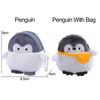 Cartoon Plush Penguin Coin Purse Doll Money Bag Pendant Lovely Animal Mini Wallet USB Cable Pouch Earphone Case Card Holder