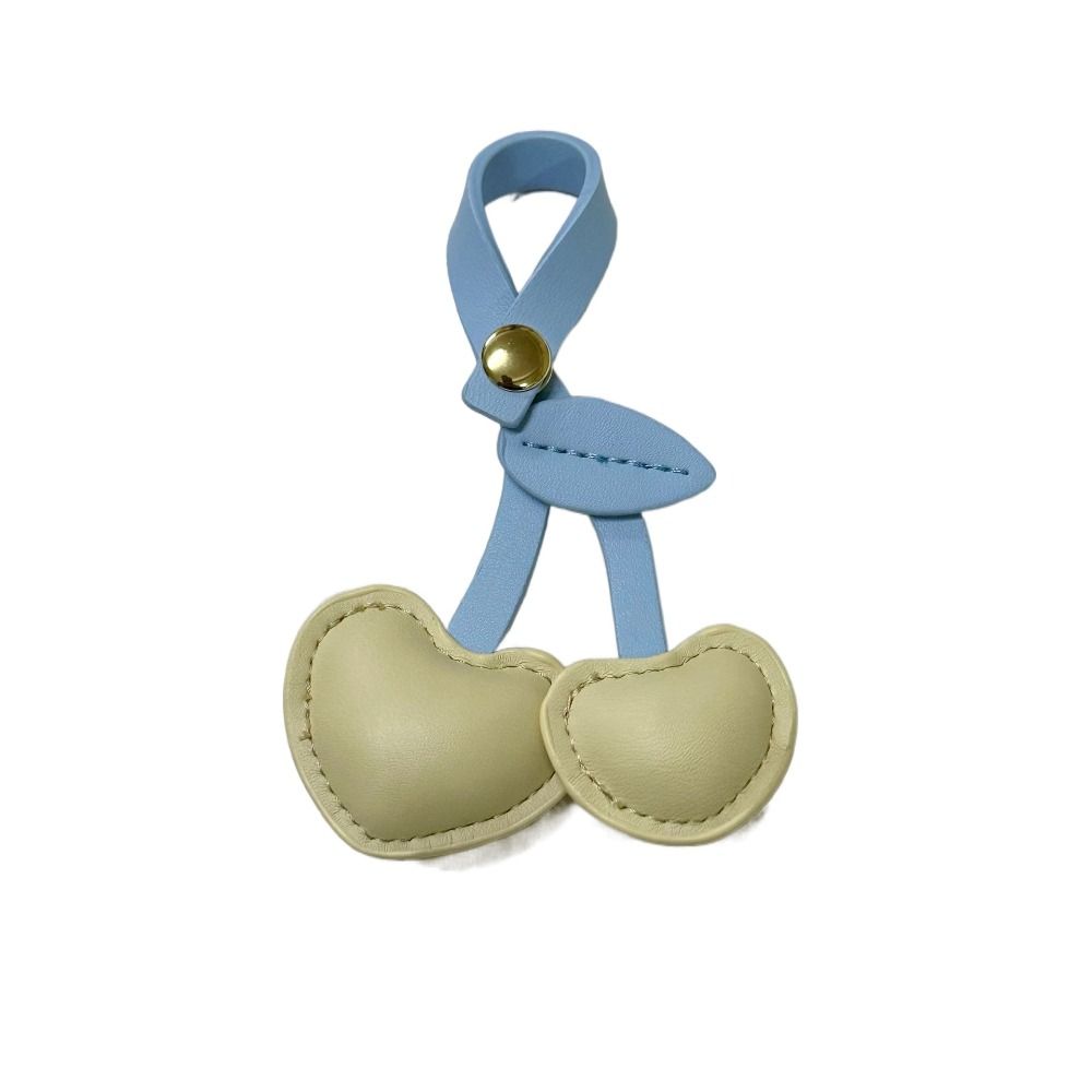 Love PU Leather Hanger PU Leather Bag Pendant Trendy Keychain  Bag Ornament