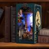 DIY Book Nook Kit Wooden Handmade Doll House 3D Puzzle Assembly Building Making Room Toys Bedroom Decoration Christmas Gifts