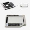 Aluminum Bracket SSD Caddy CD-ROM Alloy SATA3 Laptop Drive Hard Disk Tray