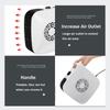 700W Portable Heater Mini Personal Space Warmer Silent Home Office Indoor Heating Camping Any Place Adjustable Thermost