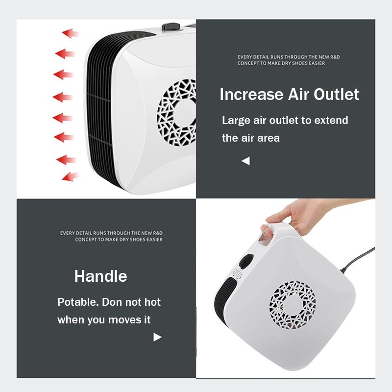 700W Portable Heater Mini Personal Space Warmer Silent Home Office Indoor Heating Camping Any Place Adjustable Thermost