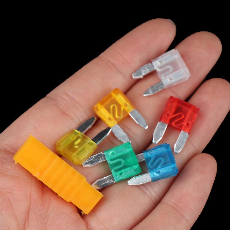 120Pc Mini Small Size Blade Car Fuse Micro Blade Fuse Set Car Truck Accessories
