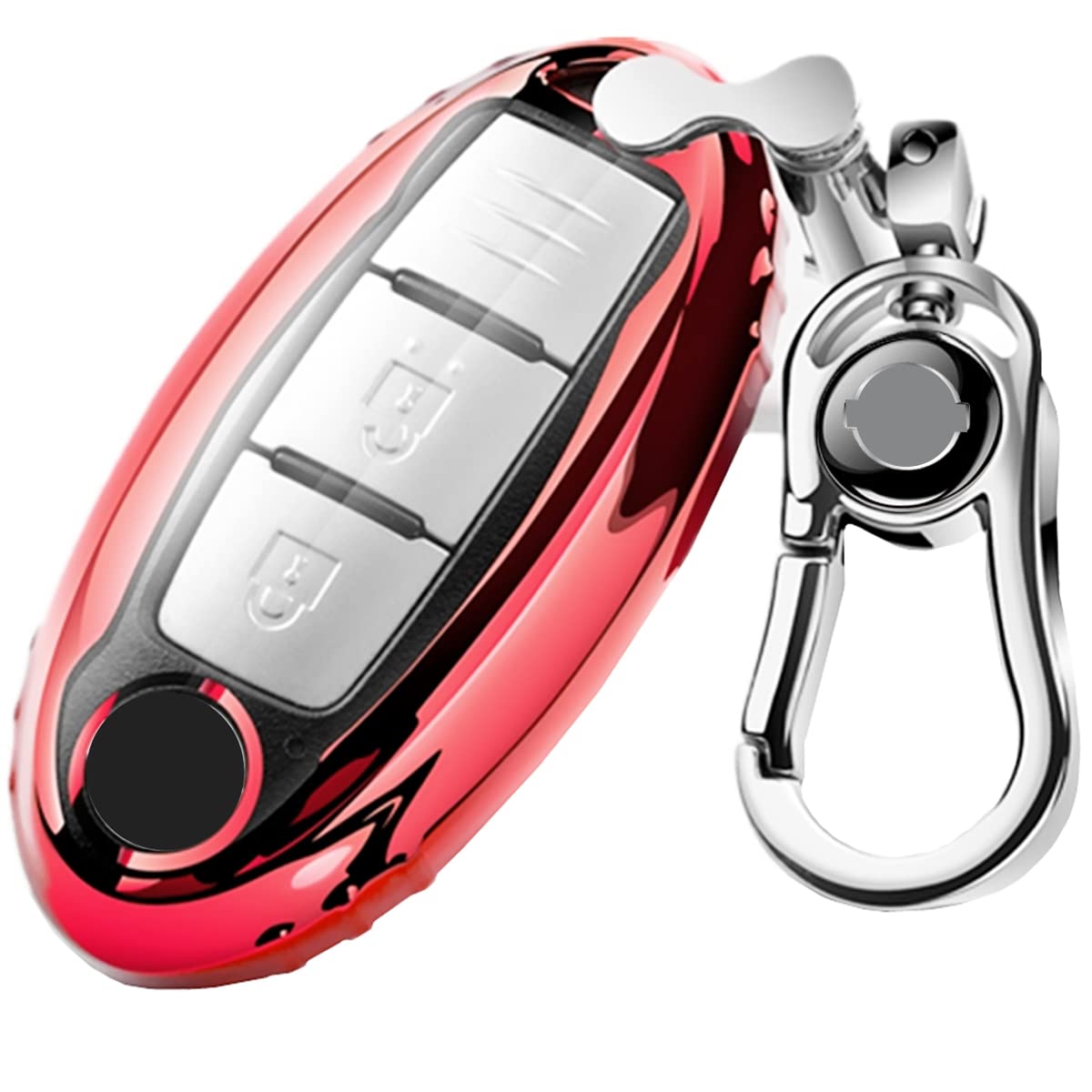 

[AMACHER] NISSAN Exclusive smart key case for Nissan Days Serena red серебряный