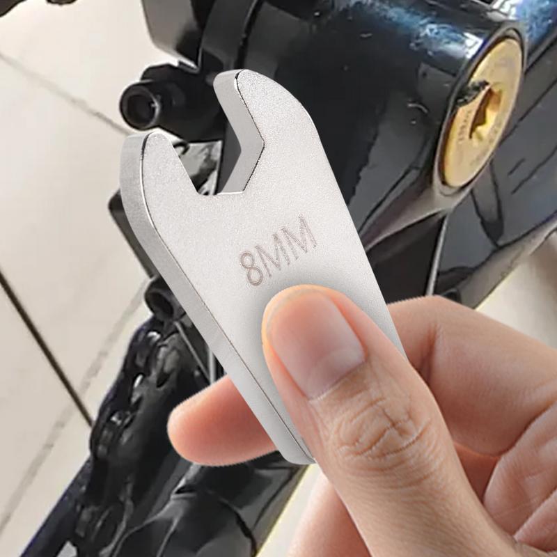 8mm Torque Wrench Opening Head Bike Disc Brake Cable Wrench Hydraulic Brakes Bolt Tool Variable Tubing Screw for 1/4 Head Wrench