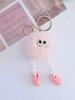 Cute Plush Keychain for Bags Backpacks Fluffy Kawaii Bag Charm Pendant Y2K Coquette Gift for Women Girls Thanksgiving Christmas