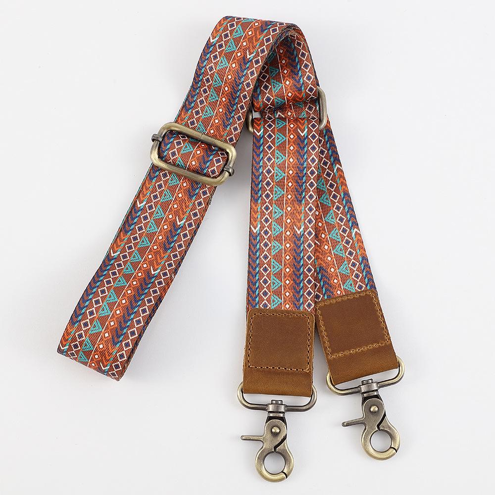 

Men s Retro Crossbody Bag Strap - Cowhide Leather, Crazy Horse Finish, Adjustable Length, with Shoulder Pad, European and American Style.