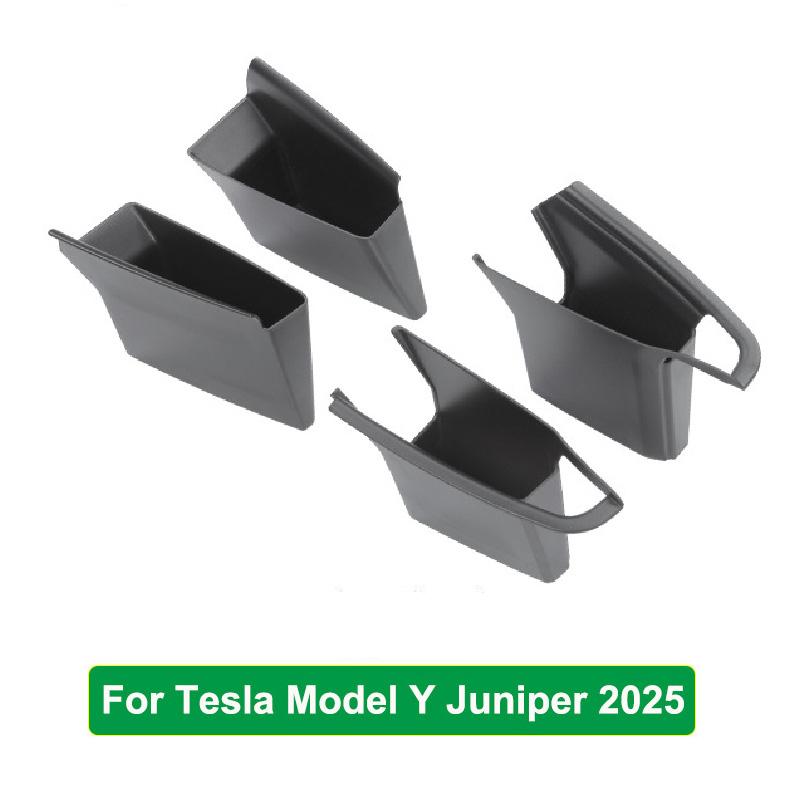 for Tesla Model Y Juniper 2025 Launch Model 3 Highland 2025 Door Side Storage Box Handle Pocket Passenger Storage Tray Container