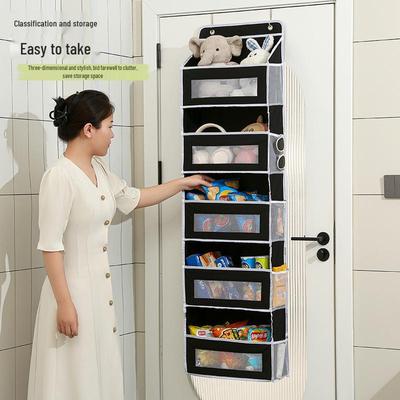 Αναδιπλούμενη Κρεμαστή Τσάντα Αποθήκευσης Τοίχου με Παράθυρο - Μεγάλης Χωρητικότητας για Παιχνίδια & Διάφορα