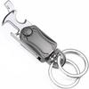 Multifunctional Key Chain Knife Rotatable Keyring Box Cutter Bottle Opener Keychain Keyrings