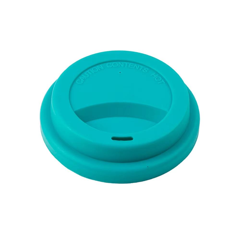 9/9.5cm Dustproof Leakproof Silicone Cup Lid, Healthy Round Cover for Mugs