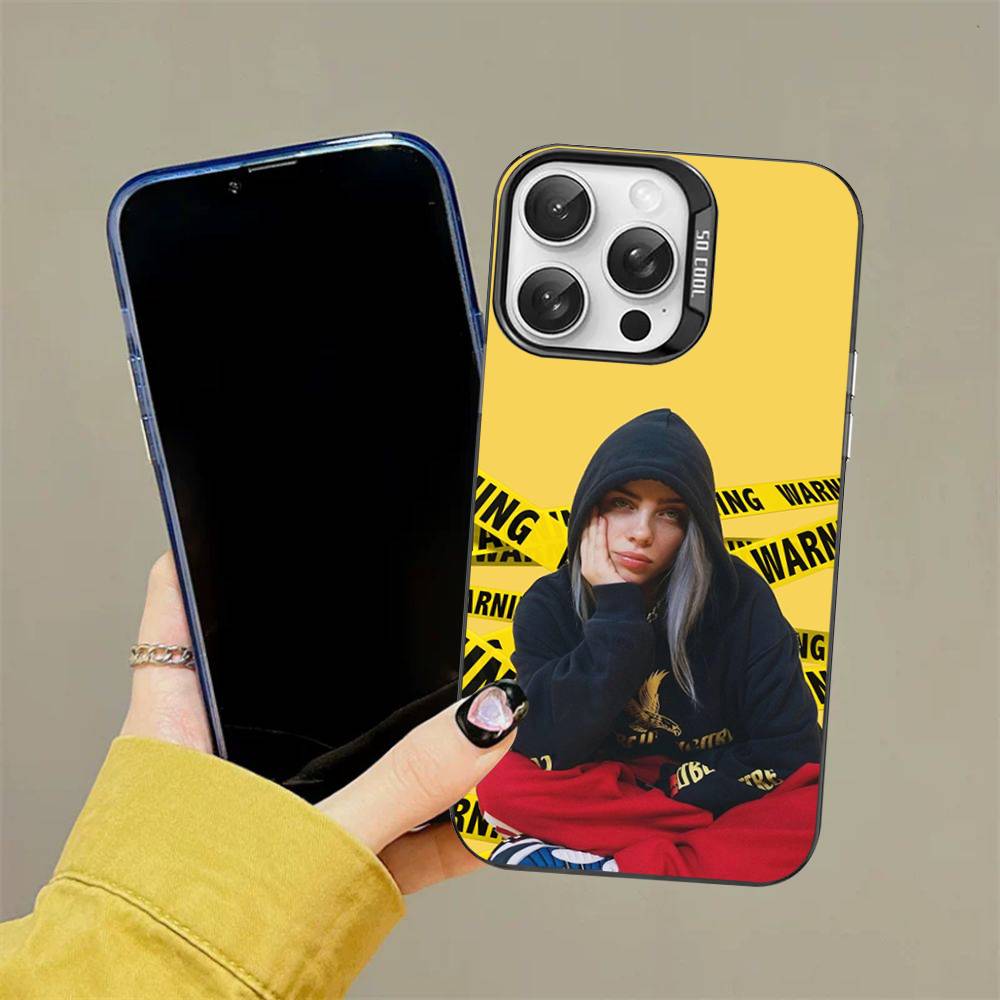 

Pop Singer B-Billie For IPhone 17 16 15 14 13 12 11 Pro Max Plus Matte Color Back Phone Cover iPhone 16 plus