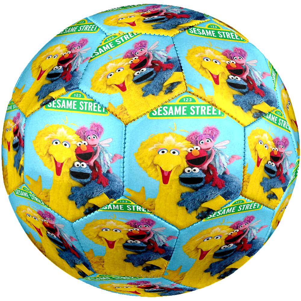 Sesame Street Theme Size 5 Soccer Ball, Suitable for Both Indoor and Outdoor Matches, a Gift Suitable for Everyone.