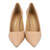 Salvatore Ferragamo X5 Snakeskin Pumps   Narrow Width Bone