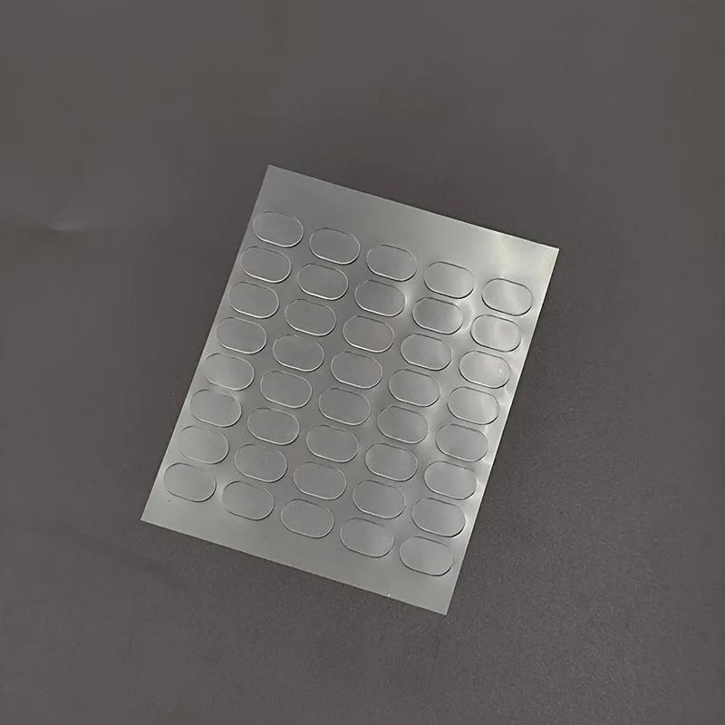 200 stuks Transparante Dubbelzijdige Tape Pads - Niet-Markering, Antislip Lijm voor Doe-het-zelf Projecten & Modelauto Decoratie Dubbel