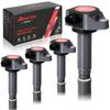 AITAOTAO Car Ignition Coil Set of 4 Honda 30520-RNA-A01 Step Wagon RK1 RK2 Step