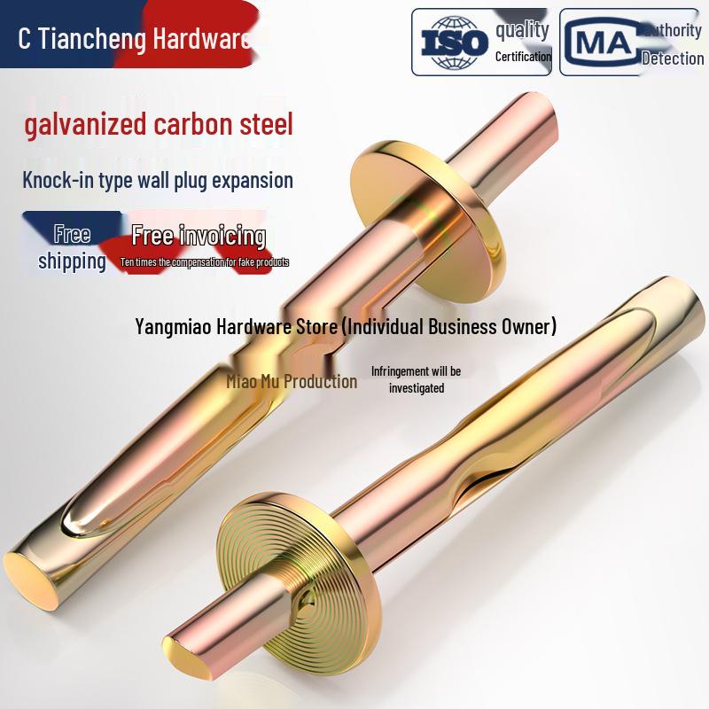 6mm Zinc Wall Anchor & Expansion Screw for Concrete