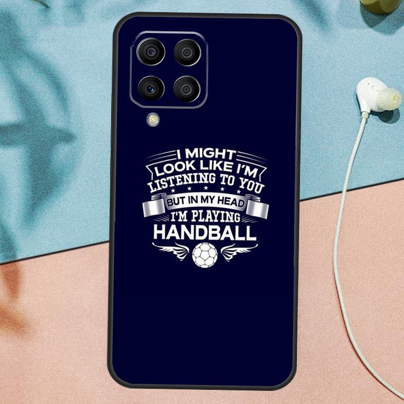

Play Handball Quotes Case For Samsung Galaxy M54 M14 M34 M13 M53 M56 M52 M32 M16 M11 M21 M31 M35 M12 M15 M36 M55 Samsung M13 4G