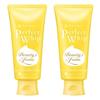 Senka Perfect Whip Beauty Vitamin C Poreless Glow Foam Japanese Yuzu, 2 Pcs, 100g