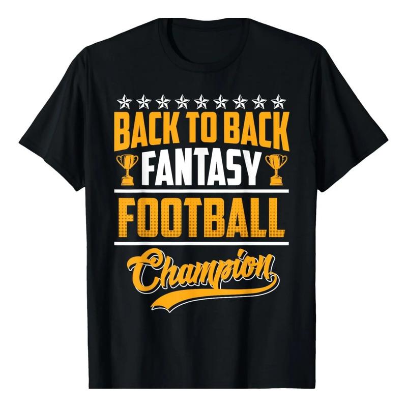 Camiseta Back To Back Fantasy Football Champion S разноцветный