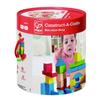 Hape Stavební kostky Dřevo 50 E0409A (Bílá & Barva)