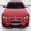 Compatible for BMW X6 F16 M Sport 2015-2019 Car Accessories Front Bumper Spoiler Lip Diffuser Splitter Protection Kits(Carbon Fiber Look)