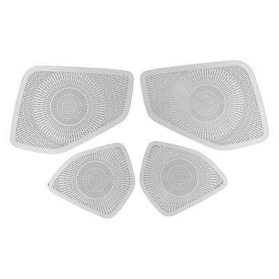 Autotür-Lautsprecherabdeckung, Edelstahl, Lautsprechergitter, Trim, Ersatz für Subaru BRZ ZN8 ZD8