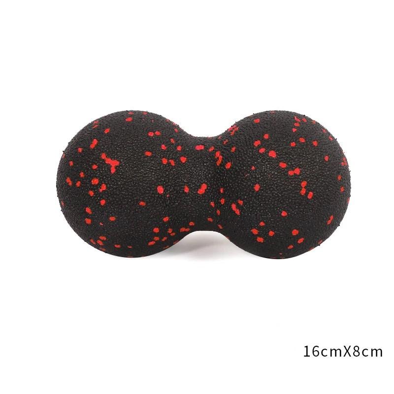 Yoga Erdnussbälle Körpermassage Faszienball Anzug Schaumstoffblock Hohe Dichte Muskelentspannung Lacrosse Übung Fitness Schmerzlinderung