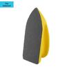 4" 100mm Self-Adhesive PU Foam Hand Grinding Disc for Manual Sanding and Polishing, Yellow 
