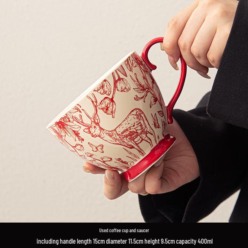 

Large Capacity Ceramic Breakfast Mug