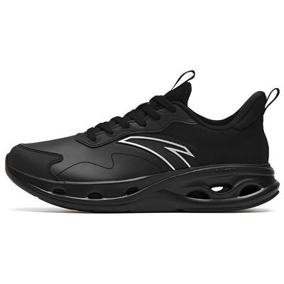 Zapatillas de Running Energy Ring Transpirables Ligeras de Rebote Caña Baja Hombre zapatilla Negro Brillante 112315575-7