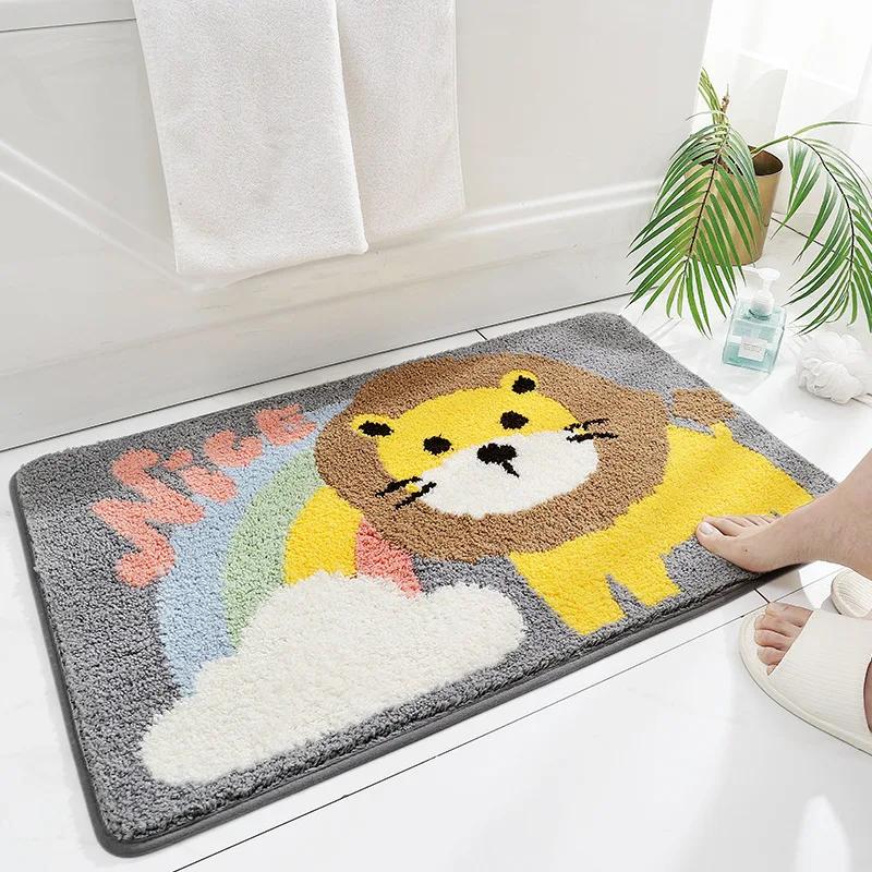 Bedroom Carpet Home Cat Feels Carpet Cartoon Imitation Cashmere Bay Window Living Room Pad Rugs for Bedroom RABYTYJ01