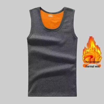 Men's Winter Fleece-Lined Thermal Tank Top